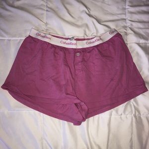 Women’s Calvin Klein Pajama Shorts